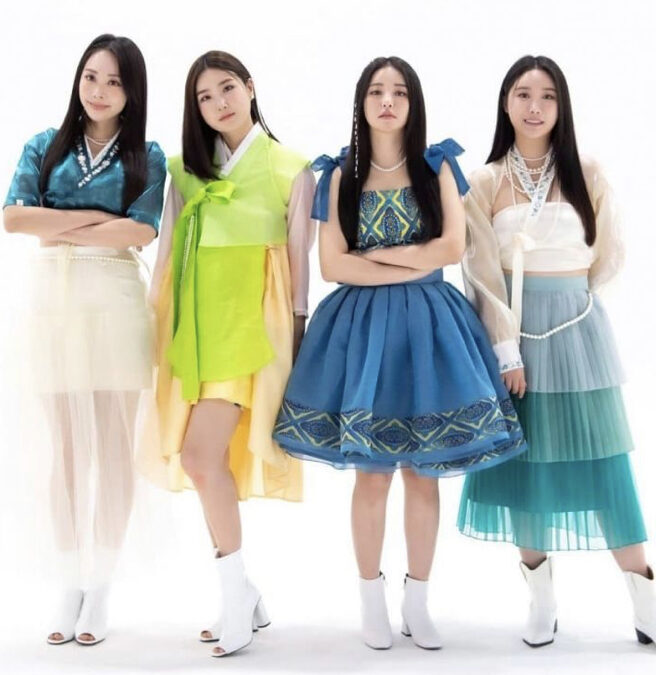 브레이브걸스X한복진흥센터 한복의 물결