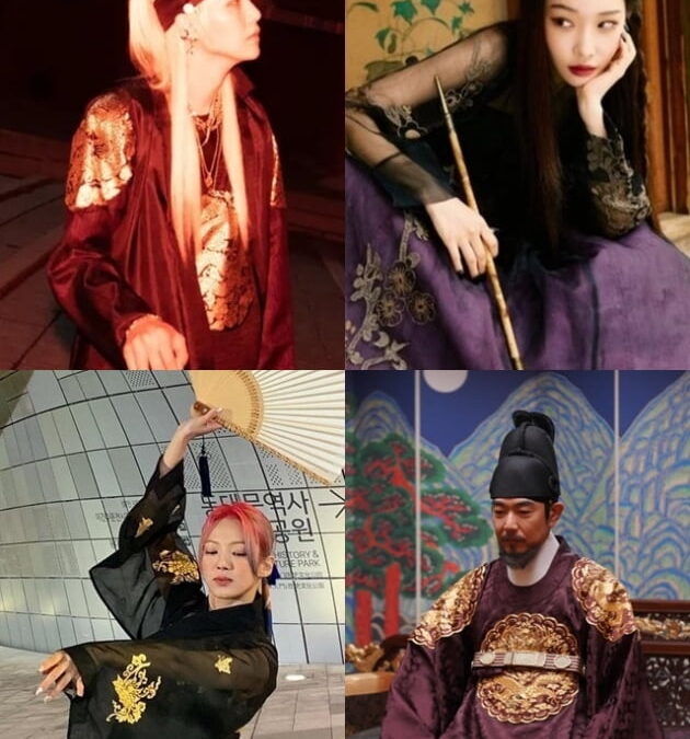 中 보란듯…’팔로워 2800만’ BTS 슈가, 한복 사진 올린 까닭
