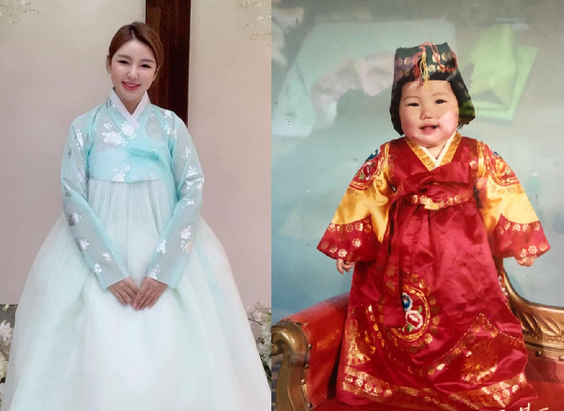 송가인도 ‘우리 것’ 지키기에 나섰다..한복챌린지 열풍