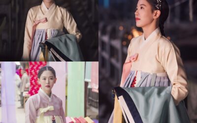 ‘붉은 단심’ 강한나, 단아한 한복 자태 ‘러블리’