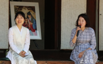 드레스 대신 한복 입은 서양동화, 동서양 만남이 주는 독특한 재미