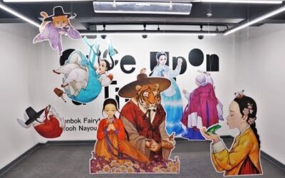 ‘호랑이가 한복 입었네’…주필리핀문화원서 한복동화 전시회