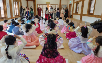 세종 전통문화체험관에서 설맞이 어린이 전통예절체험 성료