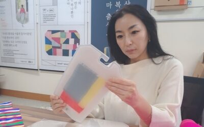 한복 자투리 천 모아 만든 도마, 한국 알리다 [강현숙 ㈜자락 대표이사]